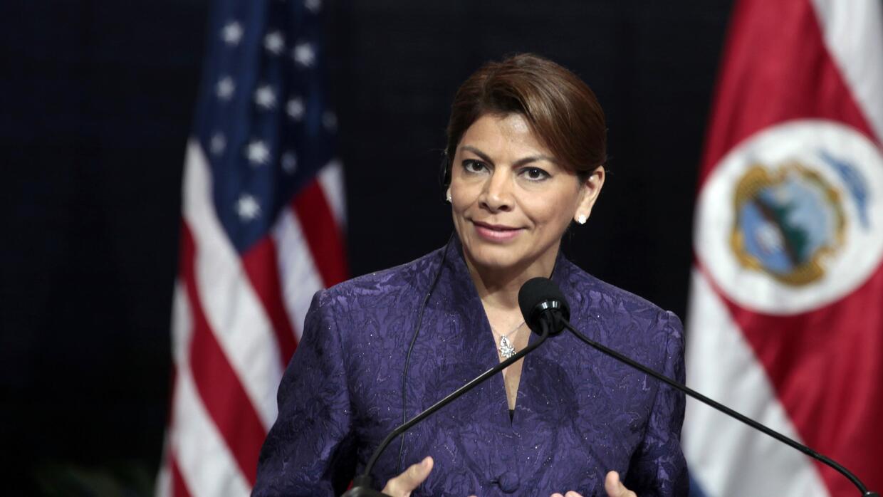 Laura Chinchilla fue presidenta de Costa Rica de 2010 a 2014.