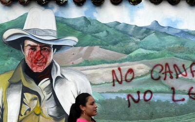 El proyecto del canal amenaza a un pueblo donde vive la comunidad ind&ia...