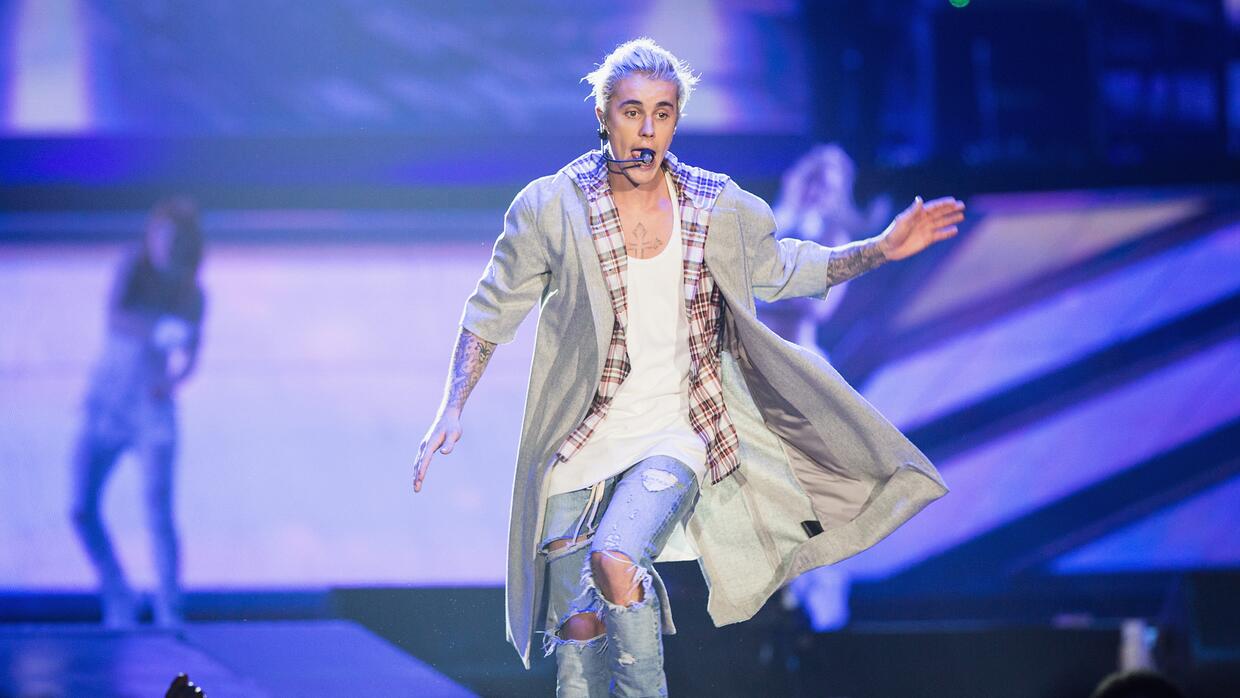 Justin Bieber ha utilizado jeans en otros conciertos de la gira 'Purpose...