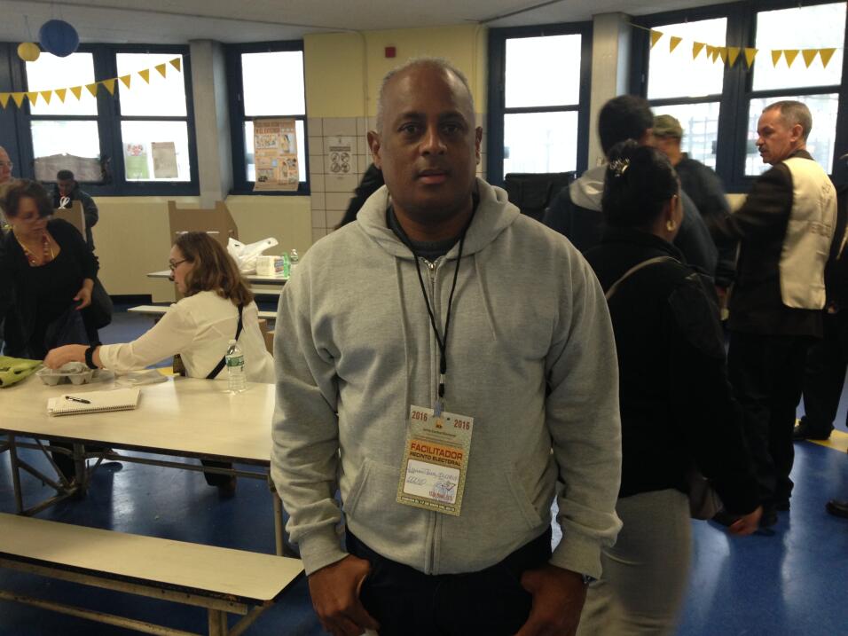 Graciano Tavera, funcionario electoral, dijo que hay tensión en NY por l...