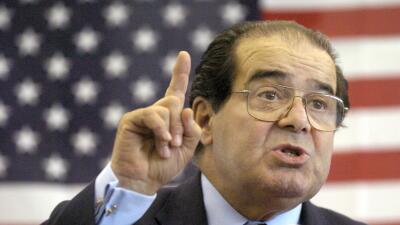 Antonin Scalia magistrado fallecido de la Corte Suprema