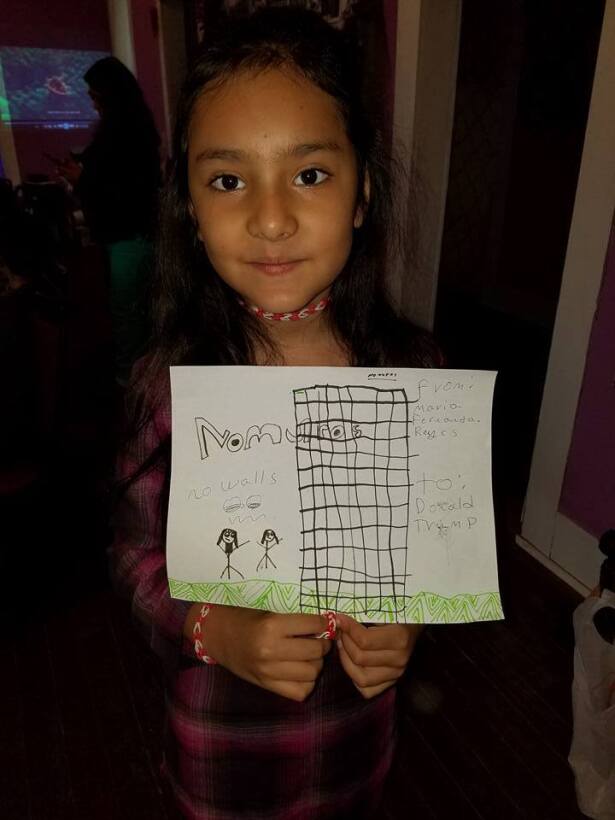 María Fernanda Reyes, de San Antonio (Texas) optó por dirigir su carta a...