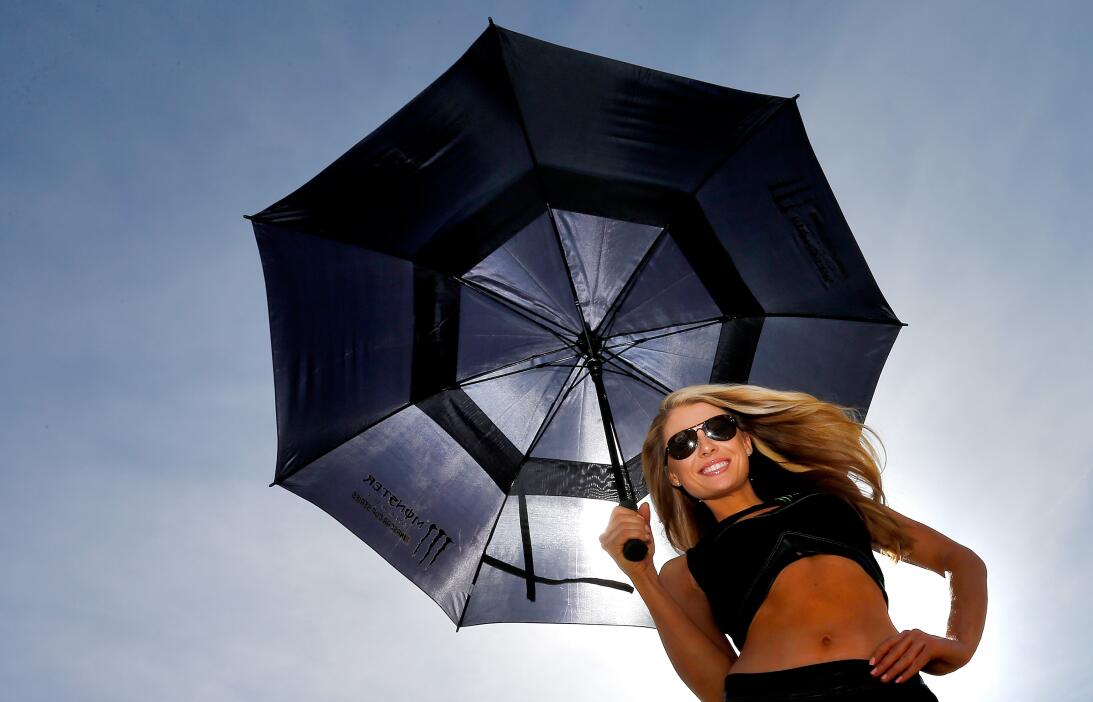 Las Vegas recibió a la Nascar entre la belleza, un día soleado y una pel...