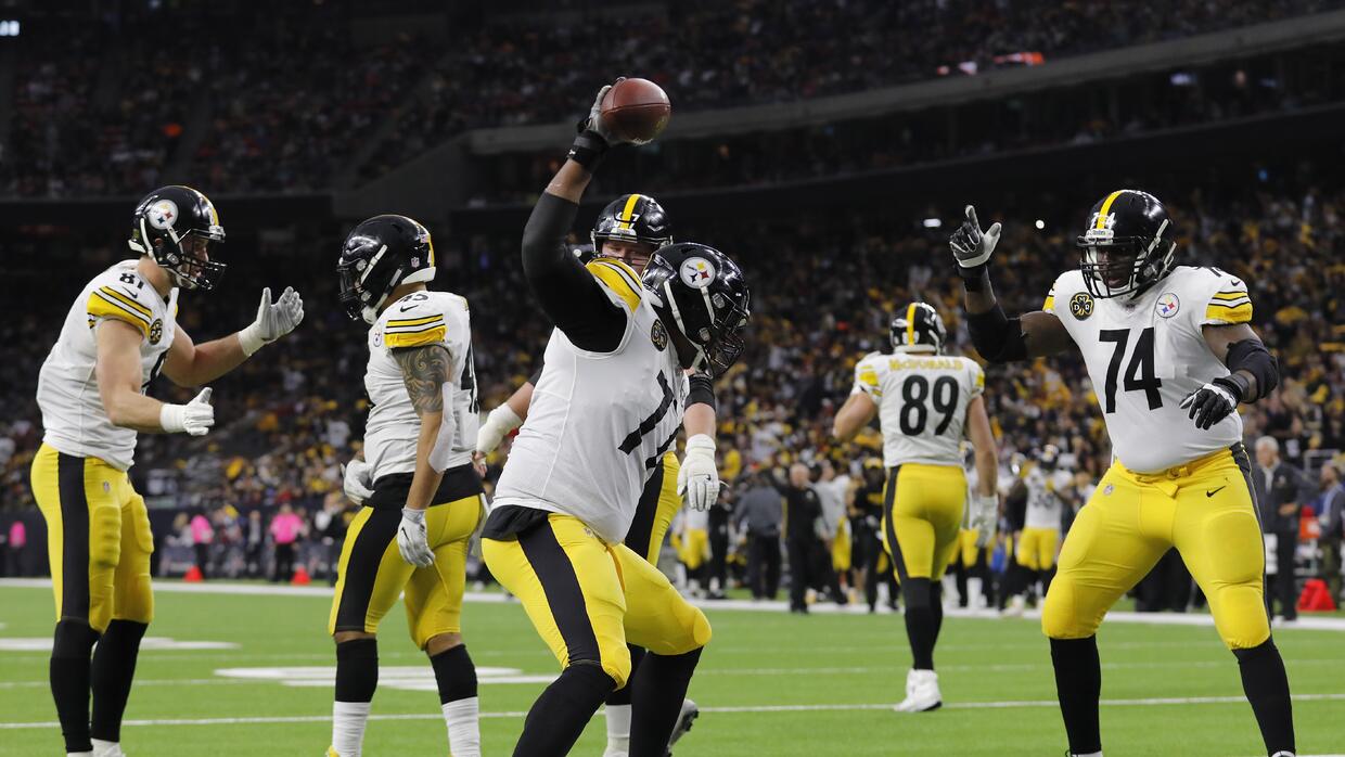 Steelers aplastaron a Texans y descansarán en playoffs
