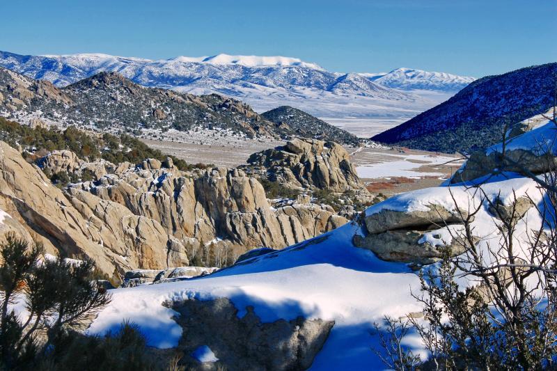 Así se ve el invierno en los parques nacionales de Estados Unidos CITY O...