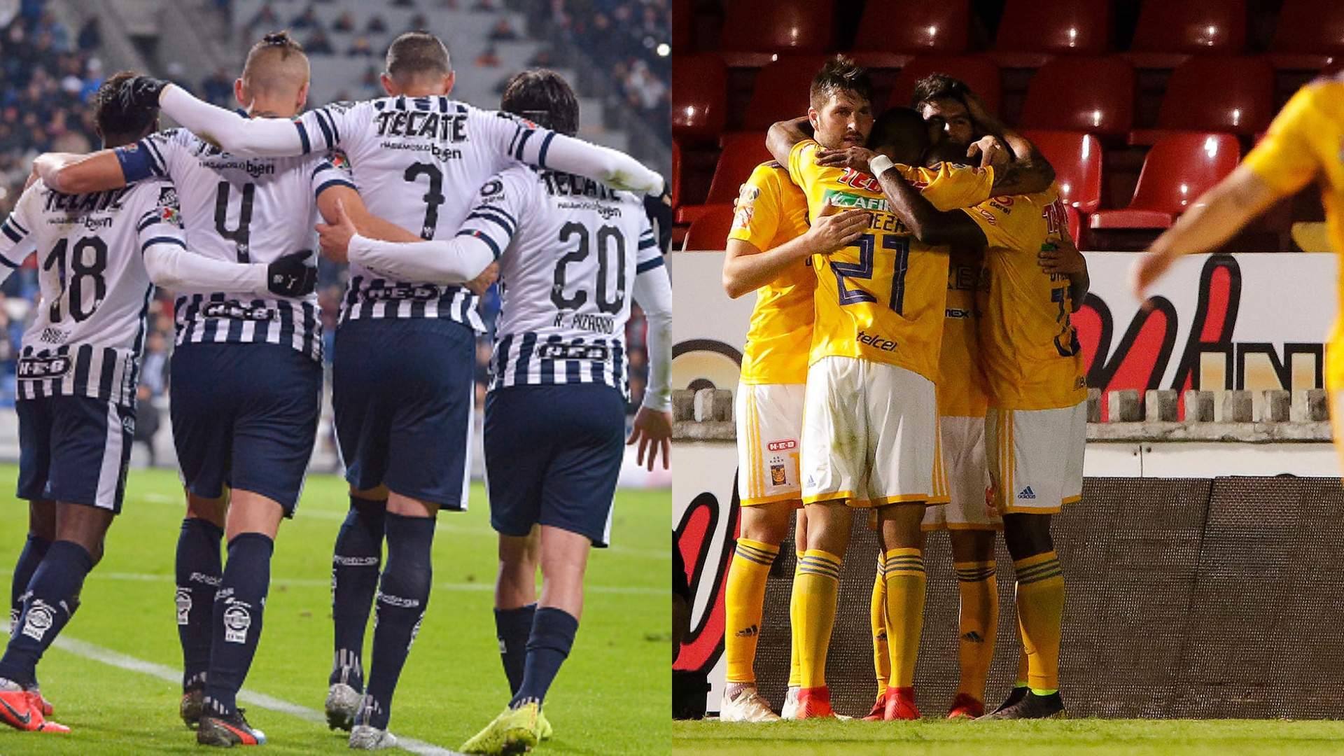 Image result for Monterrey y Tigres lideran la cima de la Tabla General en la Jornada 6 en la Liga MX