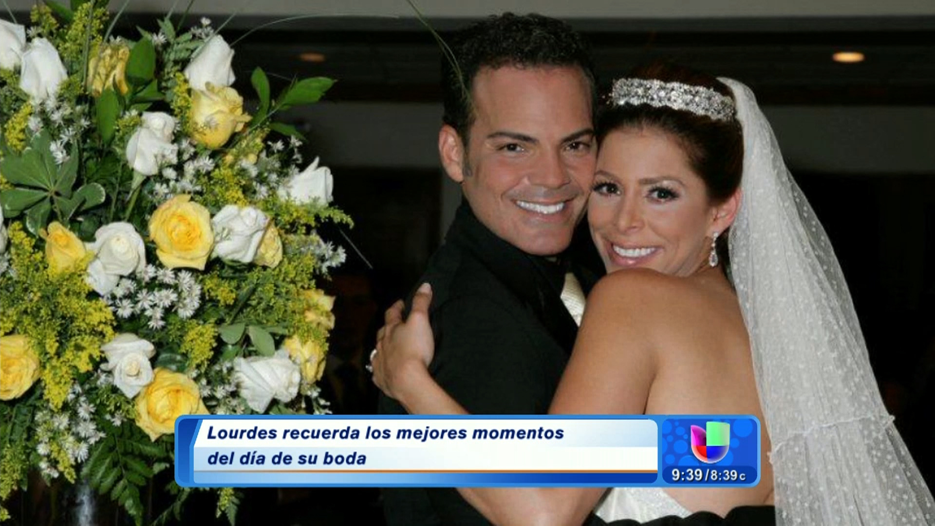 Lourdes Stephen recordó el día de su boda Univision