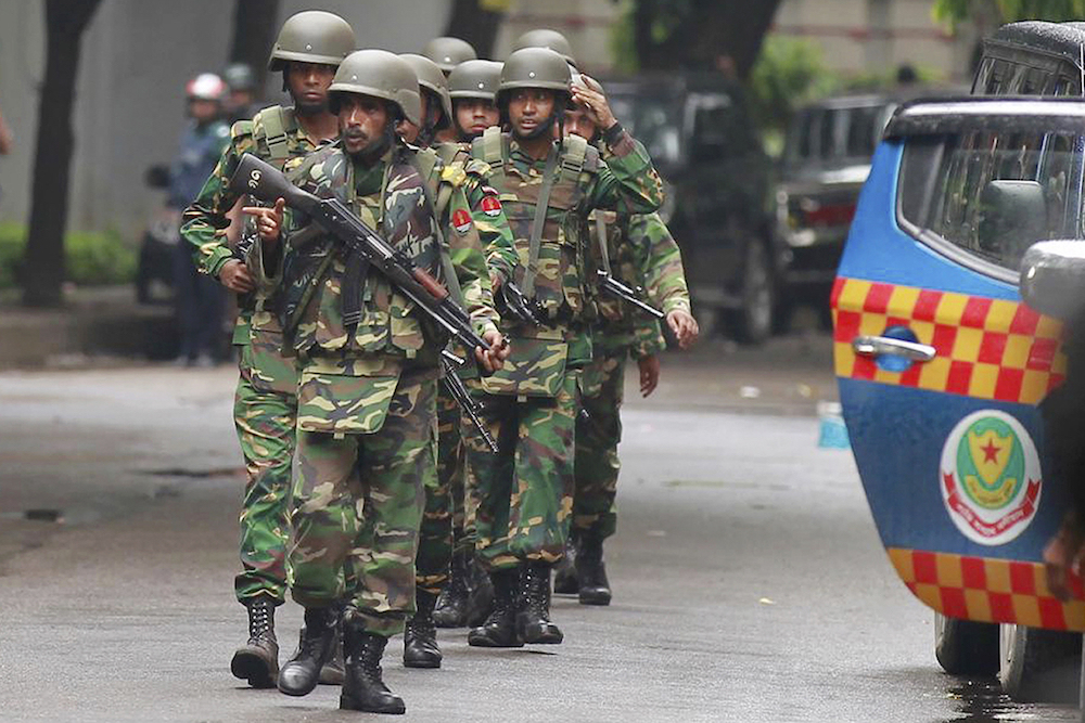 La operación de rescate fue ejecutada por un comando militar