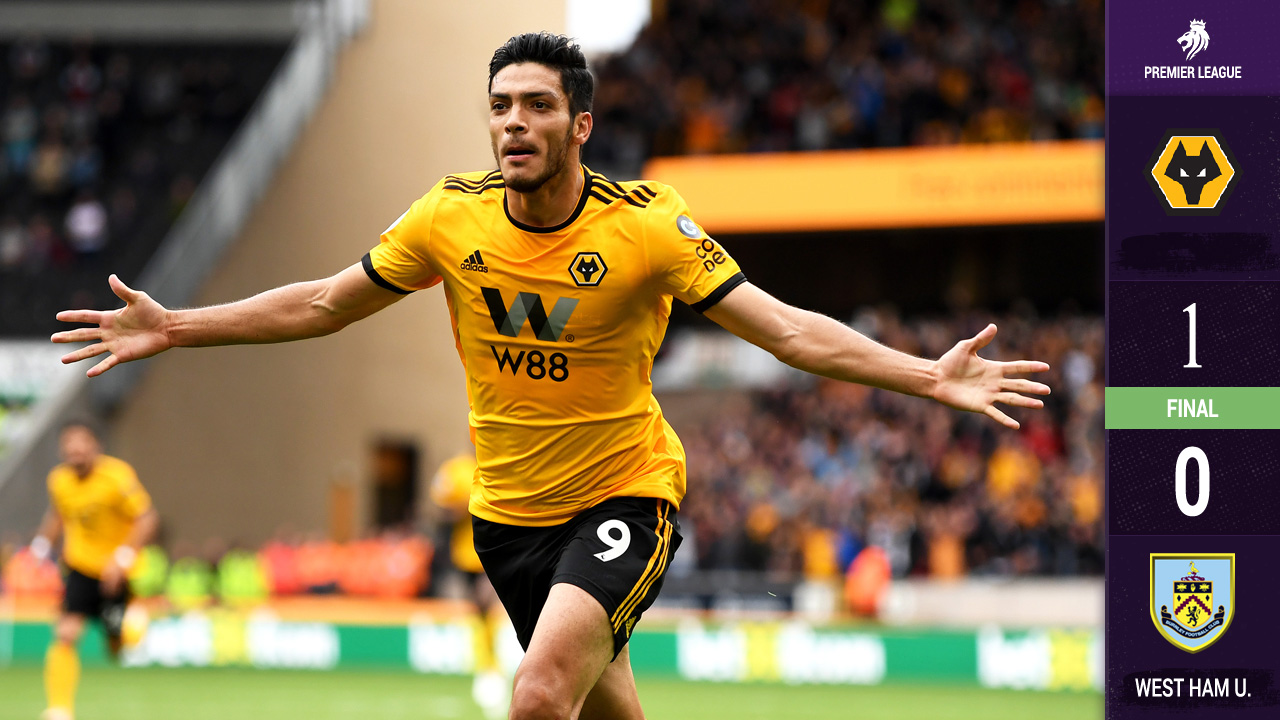 Decisive: with goal by Raúl Jiménez, Wolverhampton Burnley hit at least