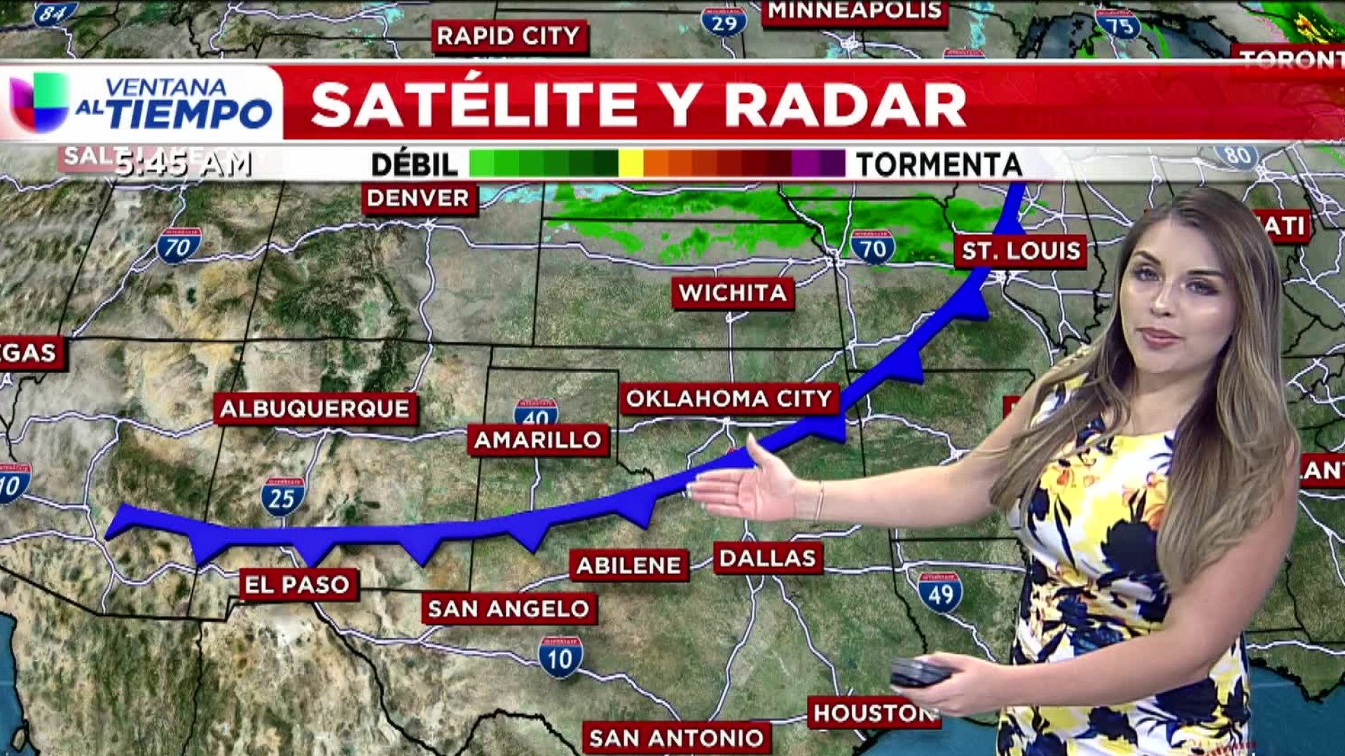 'Dallas en un Minuto' Soleado y agradable, el pronóstico del tiempo