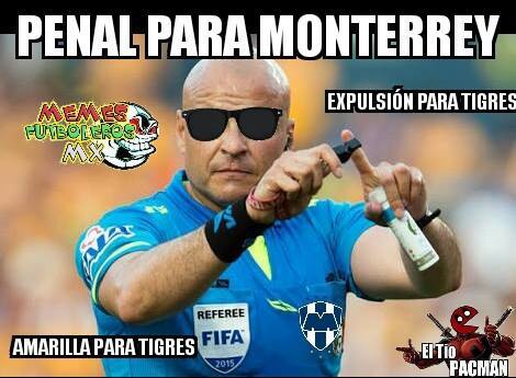Los memes no perdonaron la mala actuación del árbitro Francisco Chacón e...