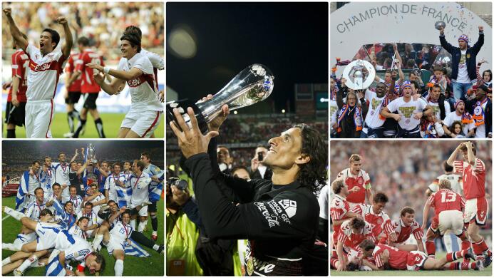 Los campeones inesperados en el fútbol