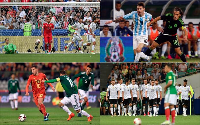 El Tri ha jugado, al menos una vez, con todas las selecciones que estará...