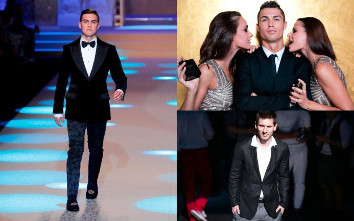 'Fútbol fashion': Dybala, en pasarelas de Milán, se une a los cracks que...
