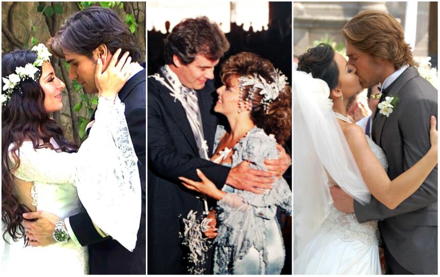 Las bodas más emblemáticas de las telenovelas