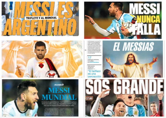 'El Messias', los medios del mundo se rinden ante el triplete de Lionel...