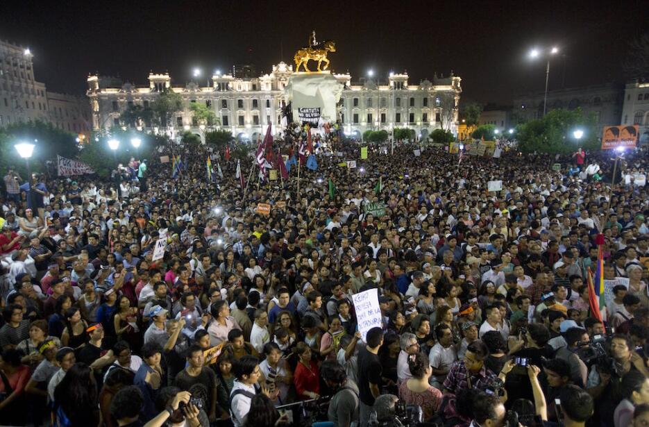 Marcha contra Keiko Fujimori