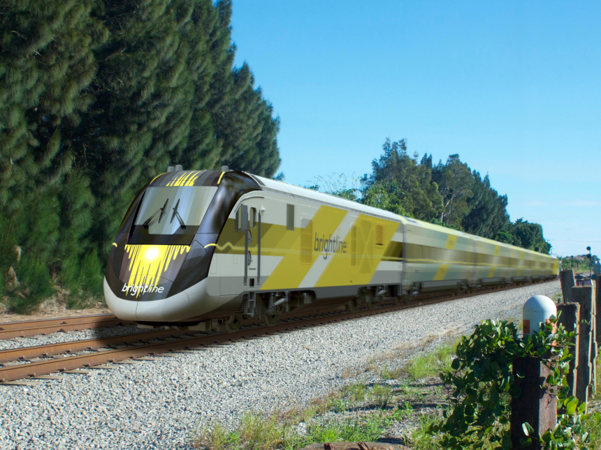 El sistema de trenes conectará a Miami con Fort Lauderdale, Palm Beach y...