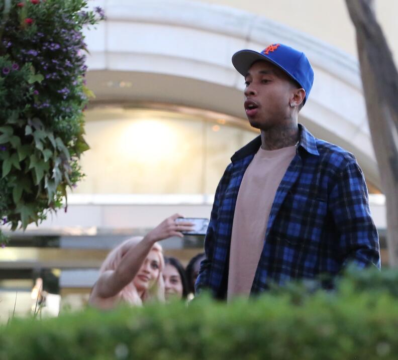Kylie Jenner en paseo con Tyga y King Cairo