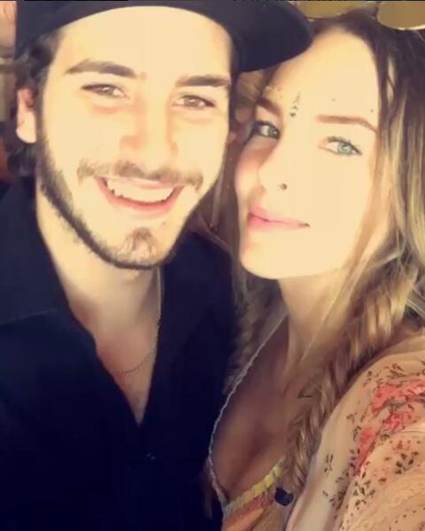 Belinda y su hermano