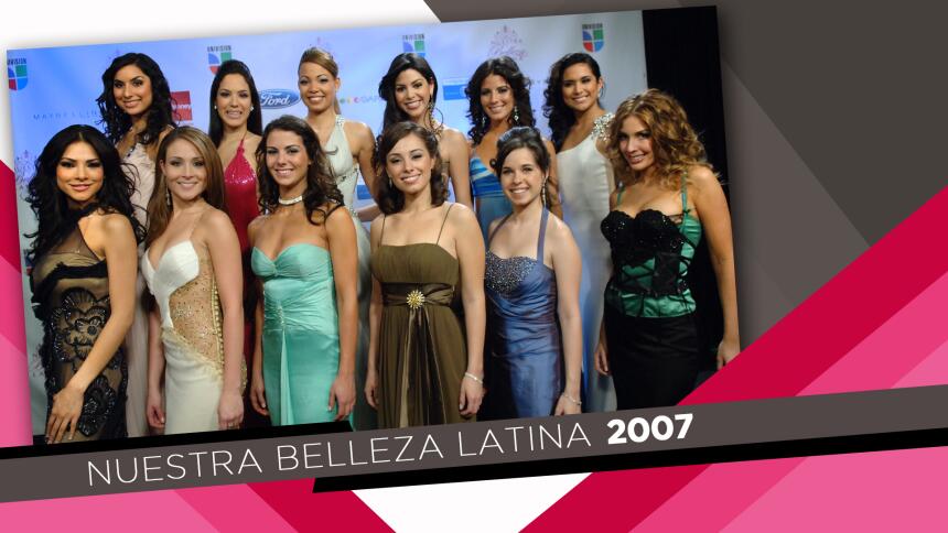 Estas fueron las 12 chicas que compitieron por la corona en la primera t...