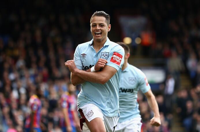 El 'Chicharito' cumplió, pero West Ham quedó corto y empató ante el Crys...