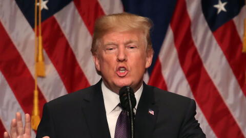 Trump revel&oacute; su nueva estrategia de seguridad nacional este lunes...