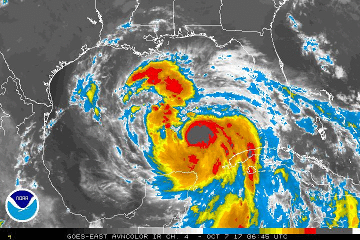 El huracán Nate ya es categoría 2 y fuerza evacuaciones obligatorias en...