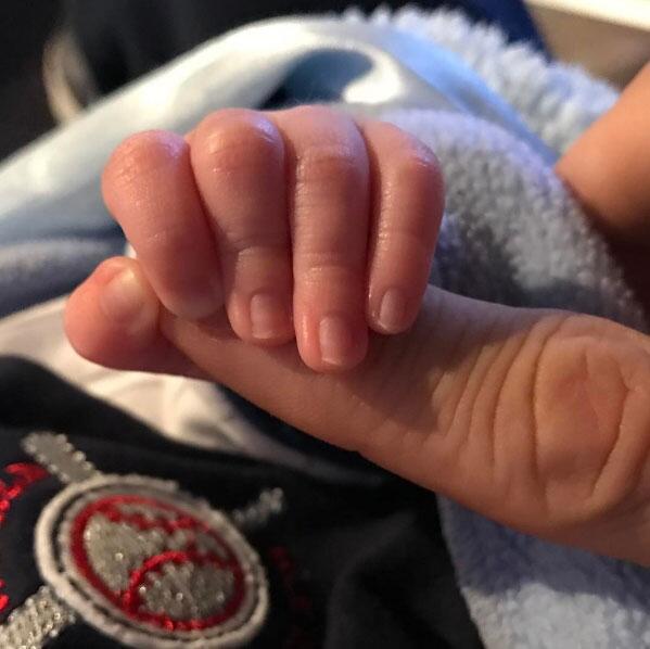 Julián Gil y su hijo Matías.