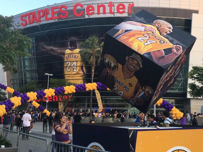 Aficionados de Kobe Bryant