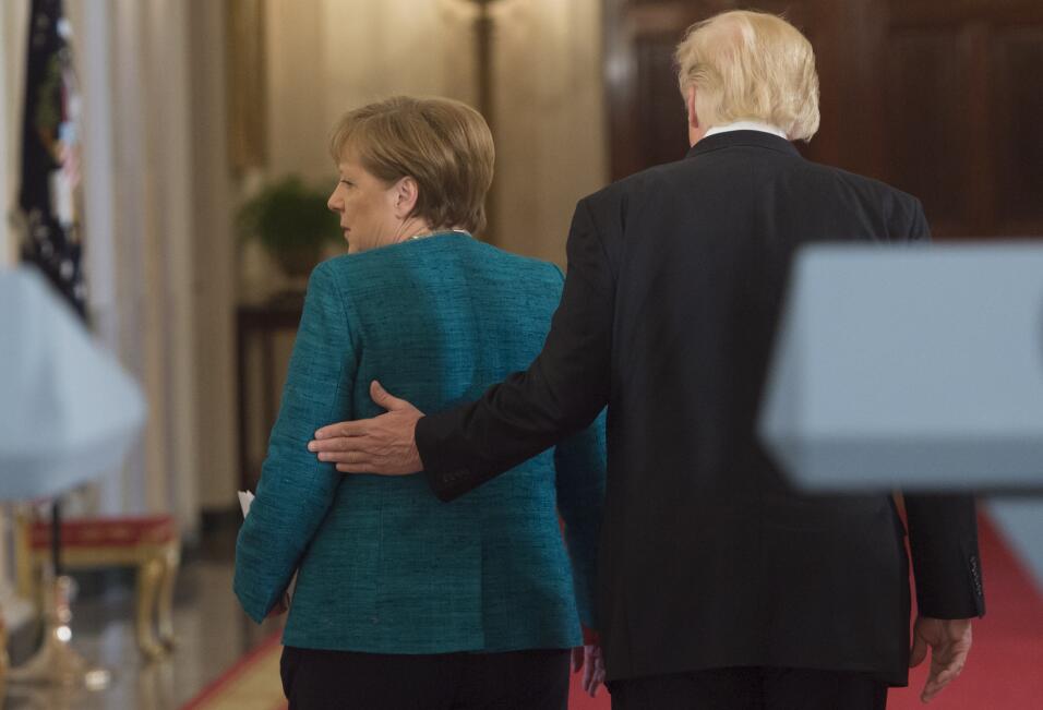 Merkel Trump