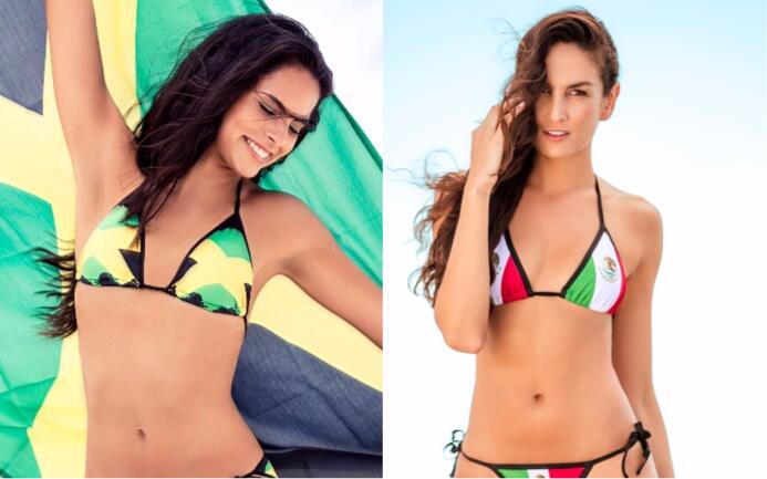 Copa Oro sexy: duelo de seductoras entre la 'reggae girl' y la chica pic...