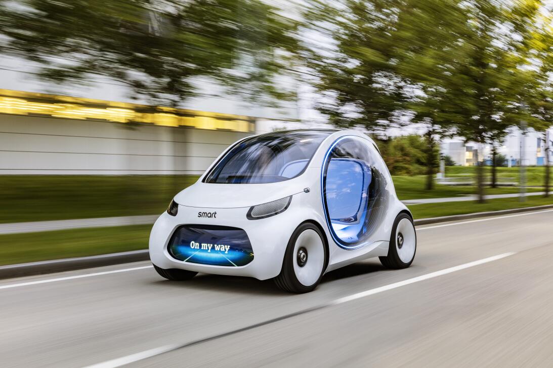 El Smart Vision EQ Fortwo le da forma al futuro de la movilidad urbana 1...