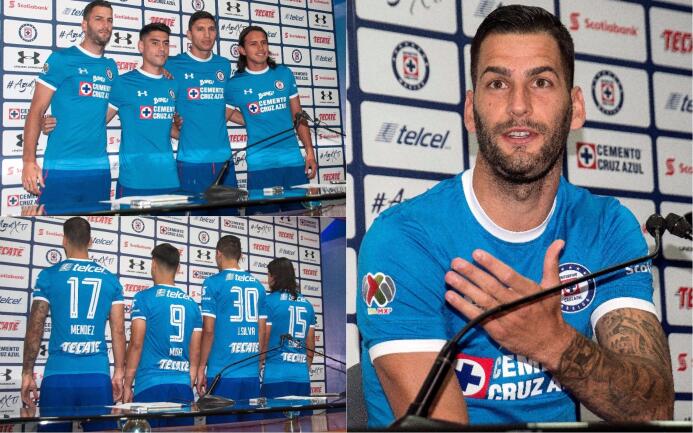 Cruz Azul presentó oficialmente a sus refuerzos para la Liga MX Cruz Azu...