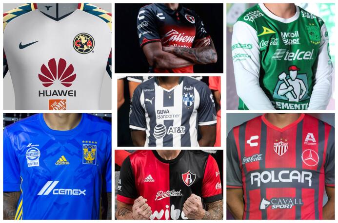 Así son las playeras de los equipos de la Liga MX para la temporada 17/1...