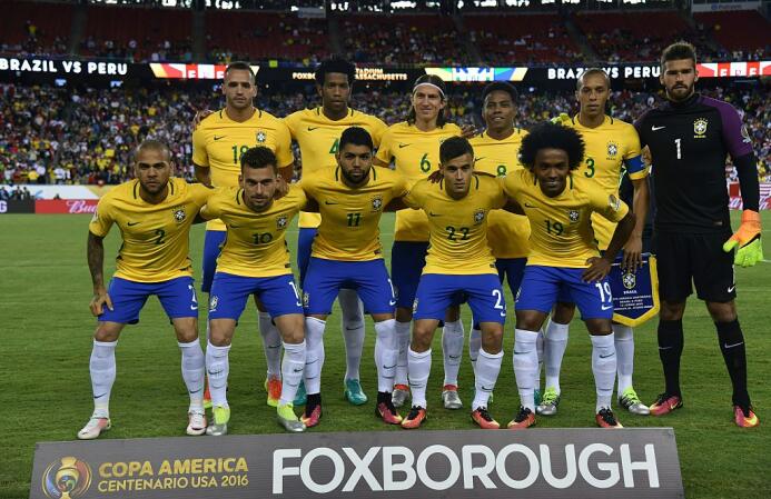 El ranking de los jugadores de Brasil vs Perú Brasil.jpg