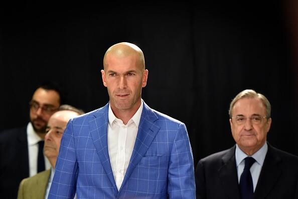 Presentación de Zidane como DT del Madrid