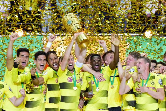 Borussia Dortmund venció a Eintracht Frankfurt en la final de la Copa de...