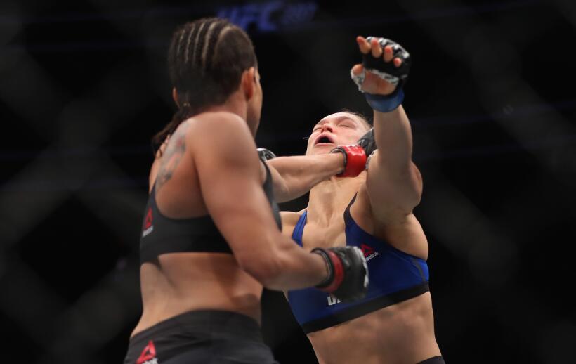 Las Vegas Nevada fue testigo de la debacle de una de las peleadoras de l...