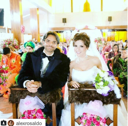Eugenio Derbez y Alessandra