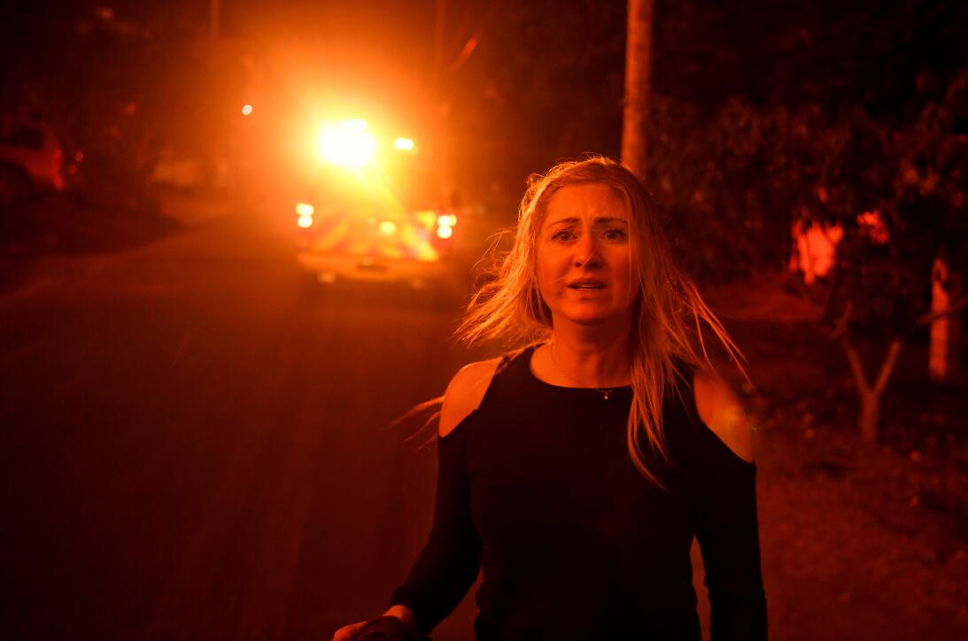 Incendios Sur de California rostro
