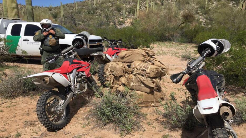 Decomisos de marihuana en la frontera de Arizona Decomiso de droga 1.jpg