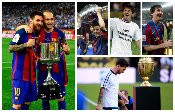 ¡Messi, hasta 2021 en el Barça! Imperdibles imágenes de la grandiosa car...