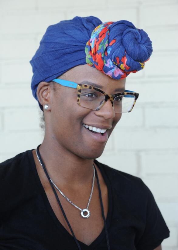 Reyna es una estudiante de origen haitiano de 20 años. "Marcho porq...