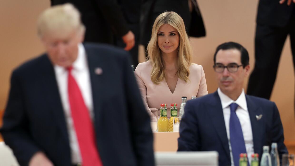 Ivanka Trump en la cumbre del G-20 en Hamburgo, Alemania. 