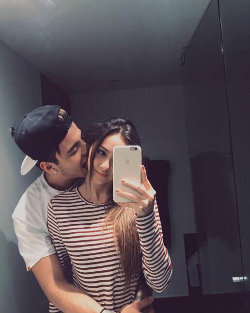 El amor entre Sebastián Villalobos y Daniela Rueda va viento en popa.