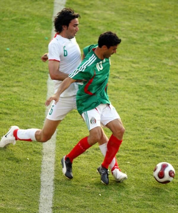 Nery Castillo, México-Irán 2007