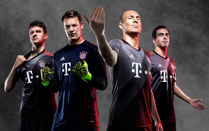 Bayern Munich dio a conocer su segundo uniforme