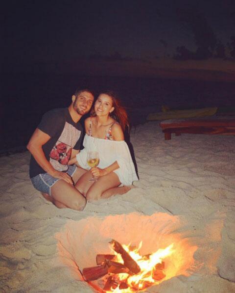 Paulina Goto y Horacio Pancheri