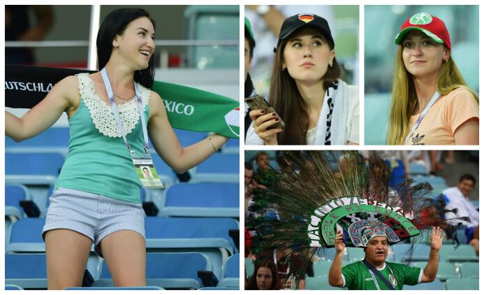 Belleza y sentimiento mexicano se tomaron el Olímpico de Sochi Aficion M...